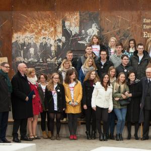 Ewa Kopacz – Premier Polski, Władysław Bartoszewski i Angela Merkel – Kanclerz Niemiec