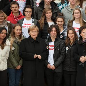 Ewa Kopacz – Premier Polski, Władysław Bartoszewski i Angela Merkel – Kanclerz Niemiec